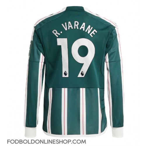 Manchester United Raphael Varane #19 Udebanetrøje 2023-24 Langærmet